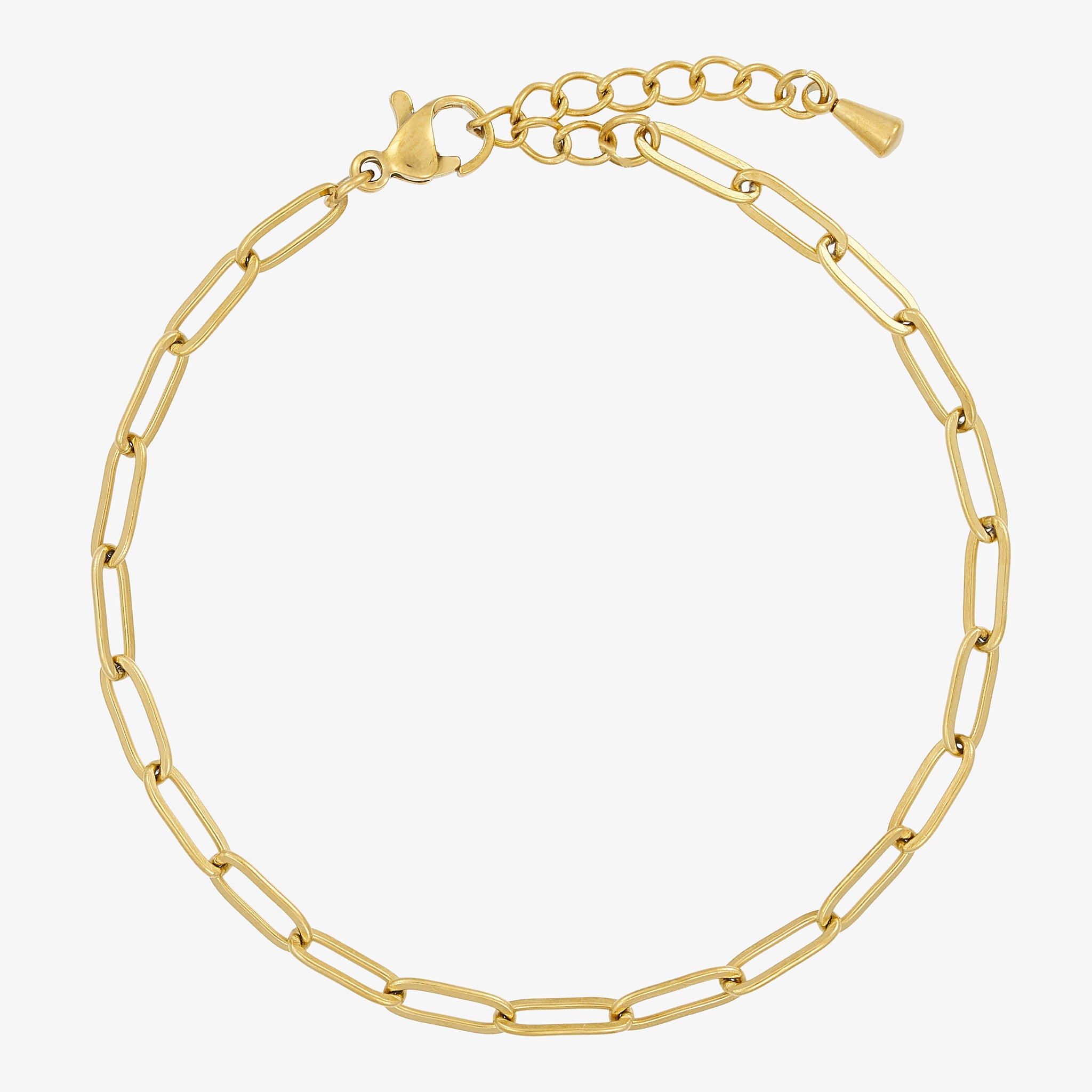 Wolff Jewelry Mini Chain Bracelet Armbånd 18 karat guldbelagt