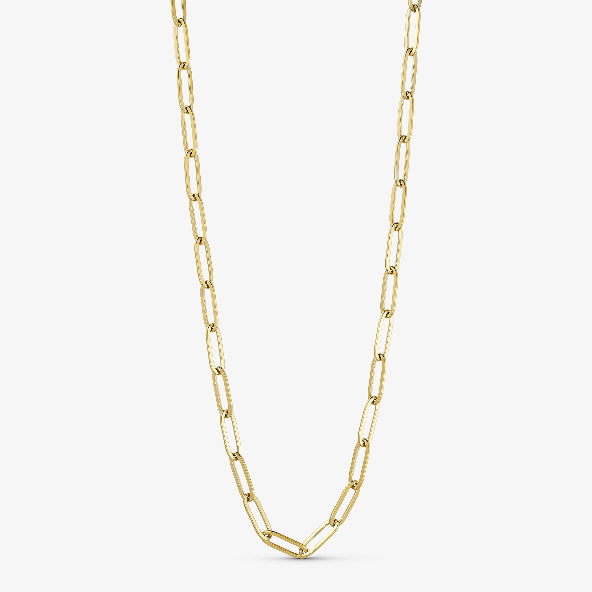 Wolff Jewelry Mini Chain Charm Necklace Halskæder 18 karat guldbelagt