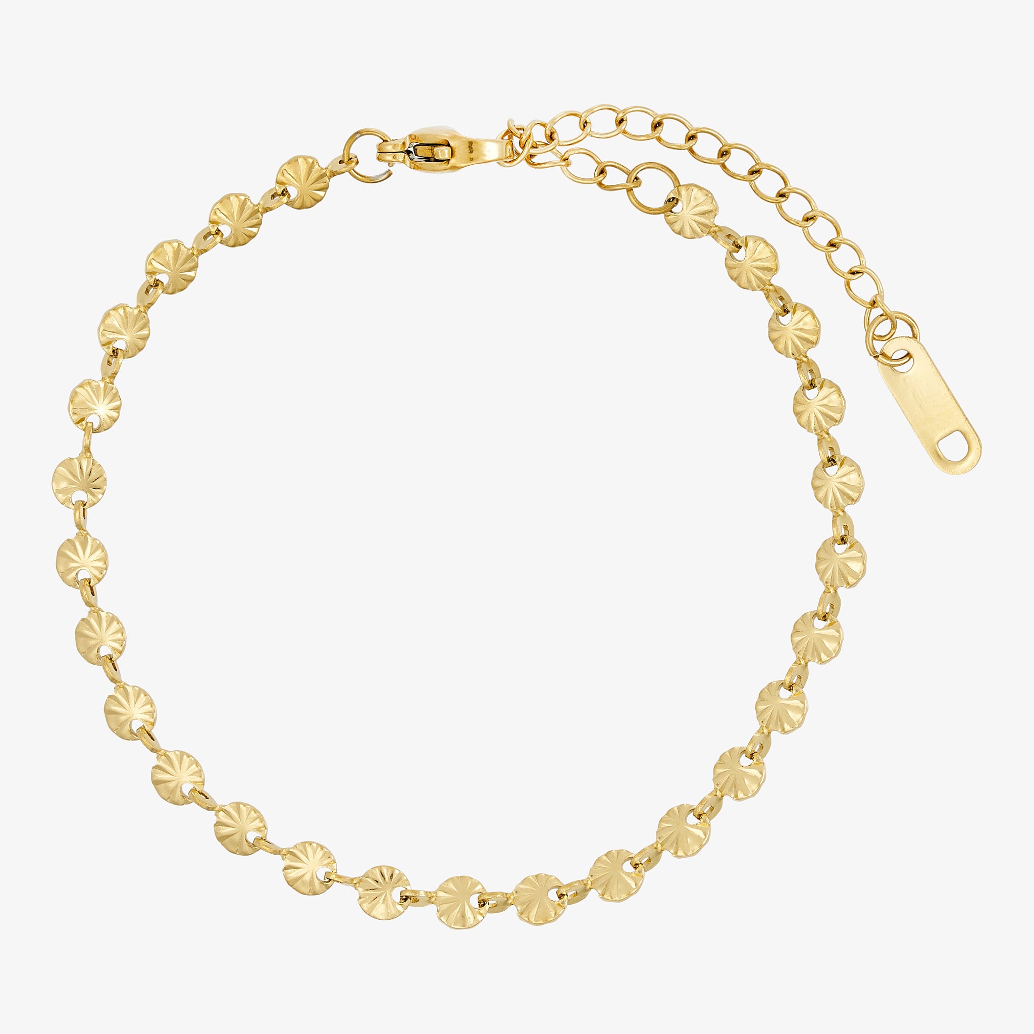 Wolff Jewelry Sunny Chain Bracelet Armbånd 18 karat guldbelagt