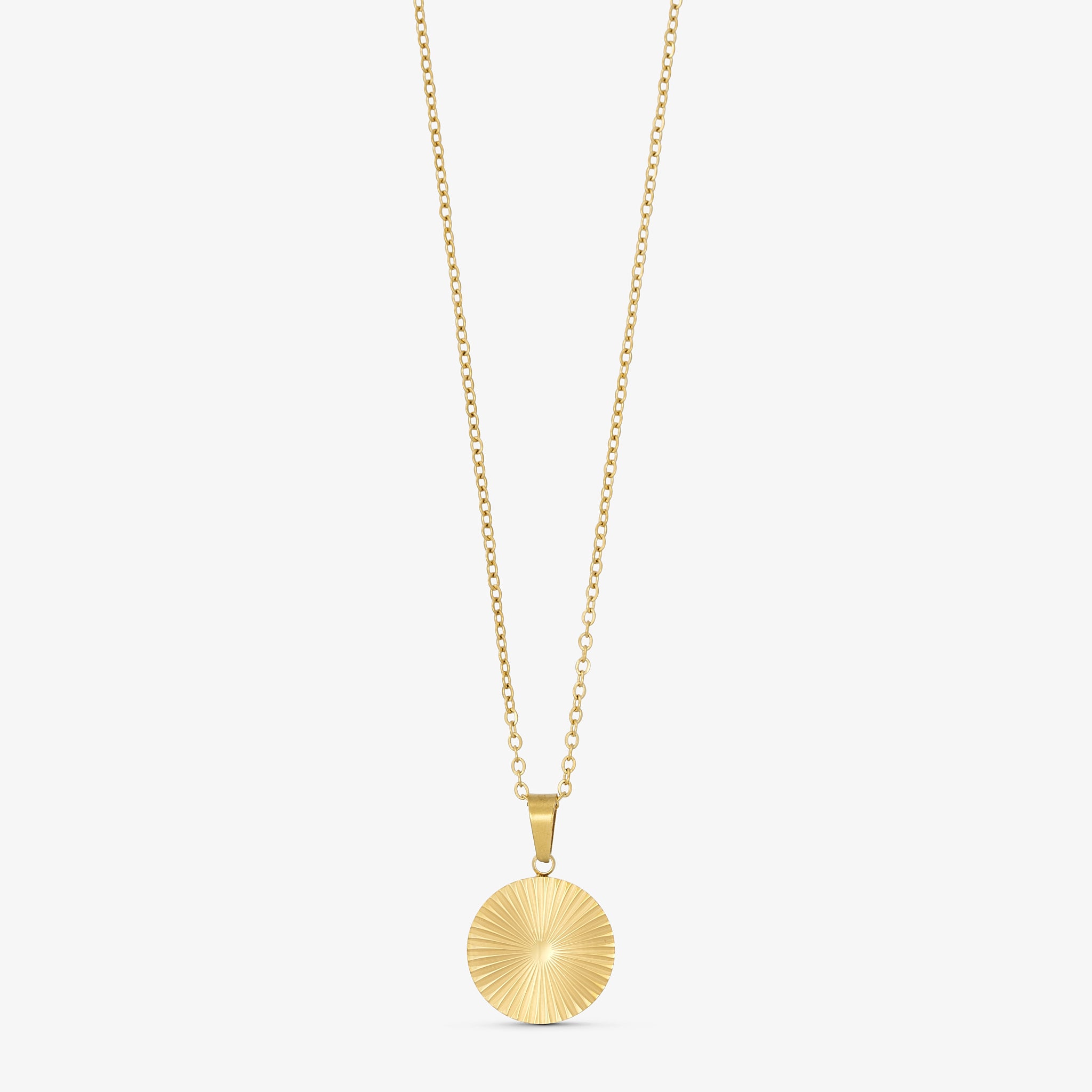 Wolff Jewelry Sunny Mini Necklace Halskæder 18 karat guldbelagt