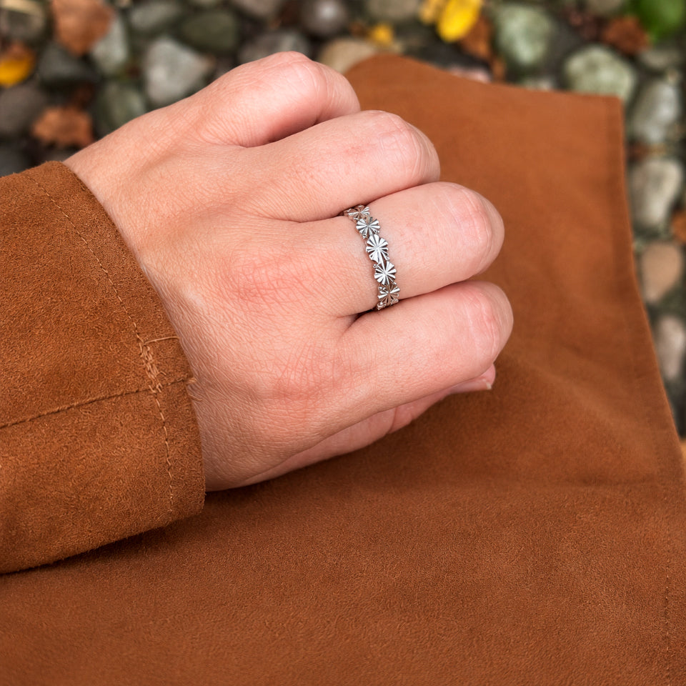 Wolff Jewelry Sunny Petit Ring Ringe Sølvfarvet