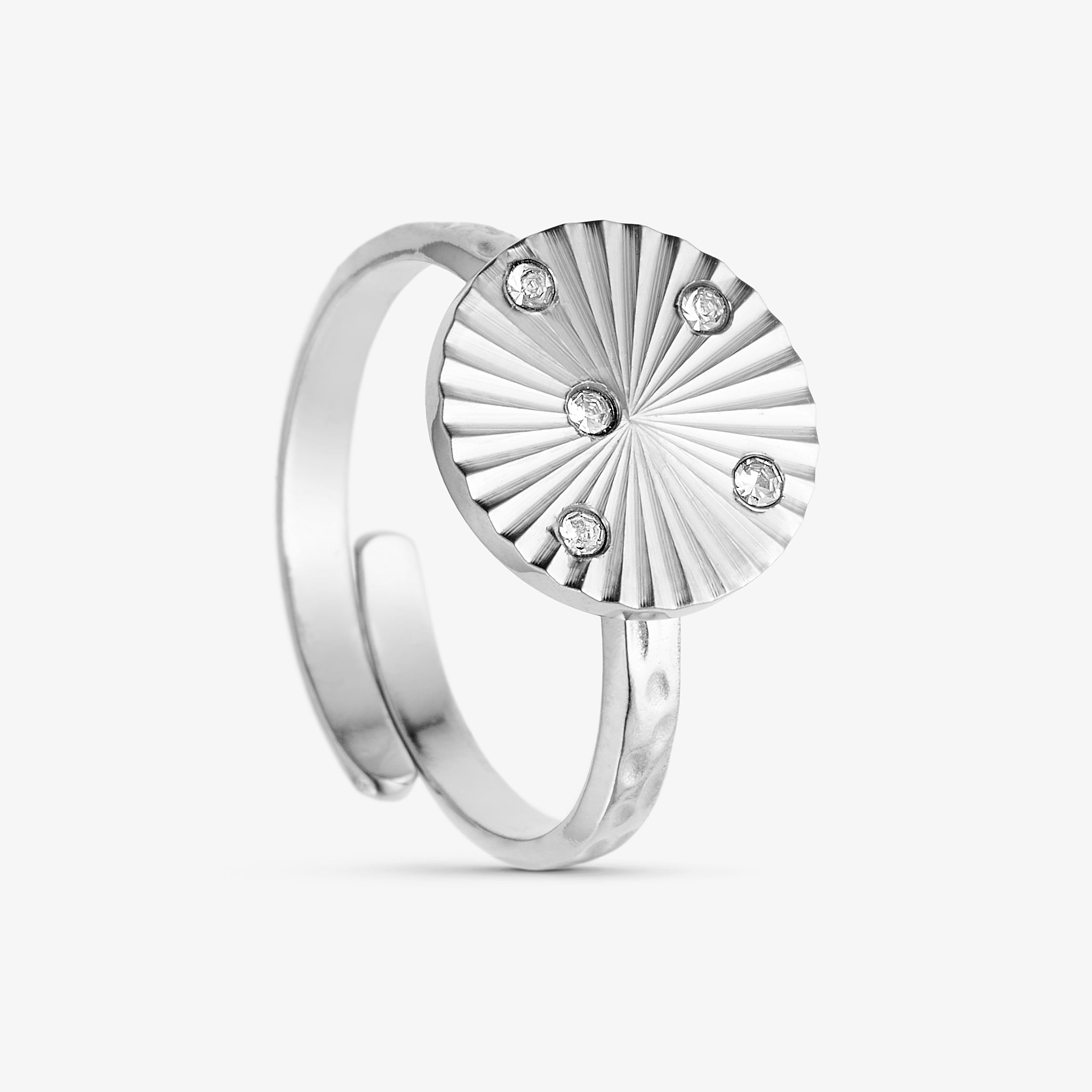 Wolff Jewelry Sunny Shine Ring Ringe Sølvfarvet