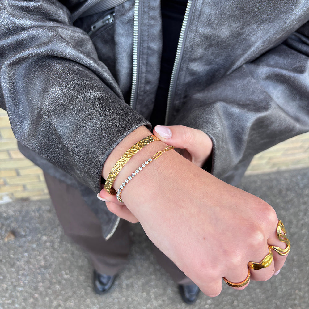 Wolff Jewelry Tara Bracelet Armbånd 18 karat guldbelagt