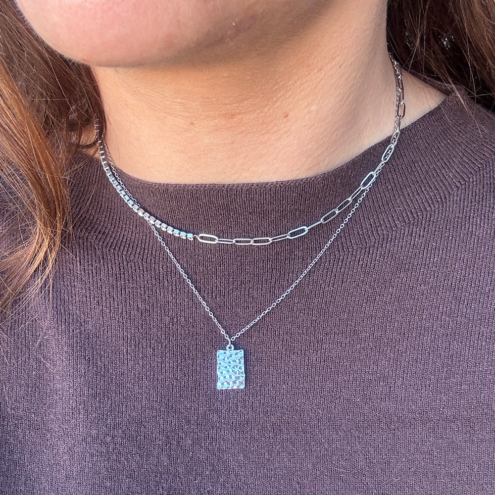 Wolff Jewelry Tara Necklace Halskæder Sølvfarvet