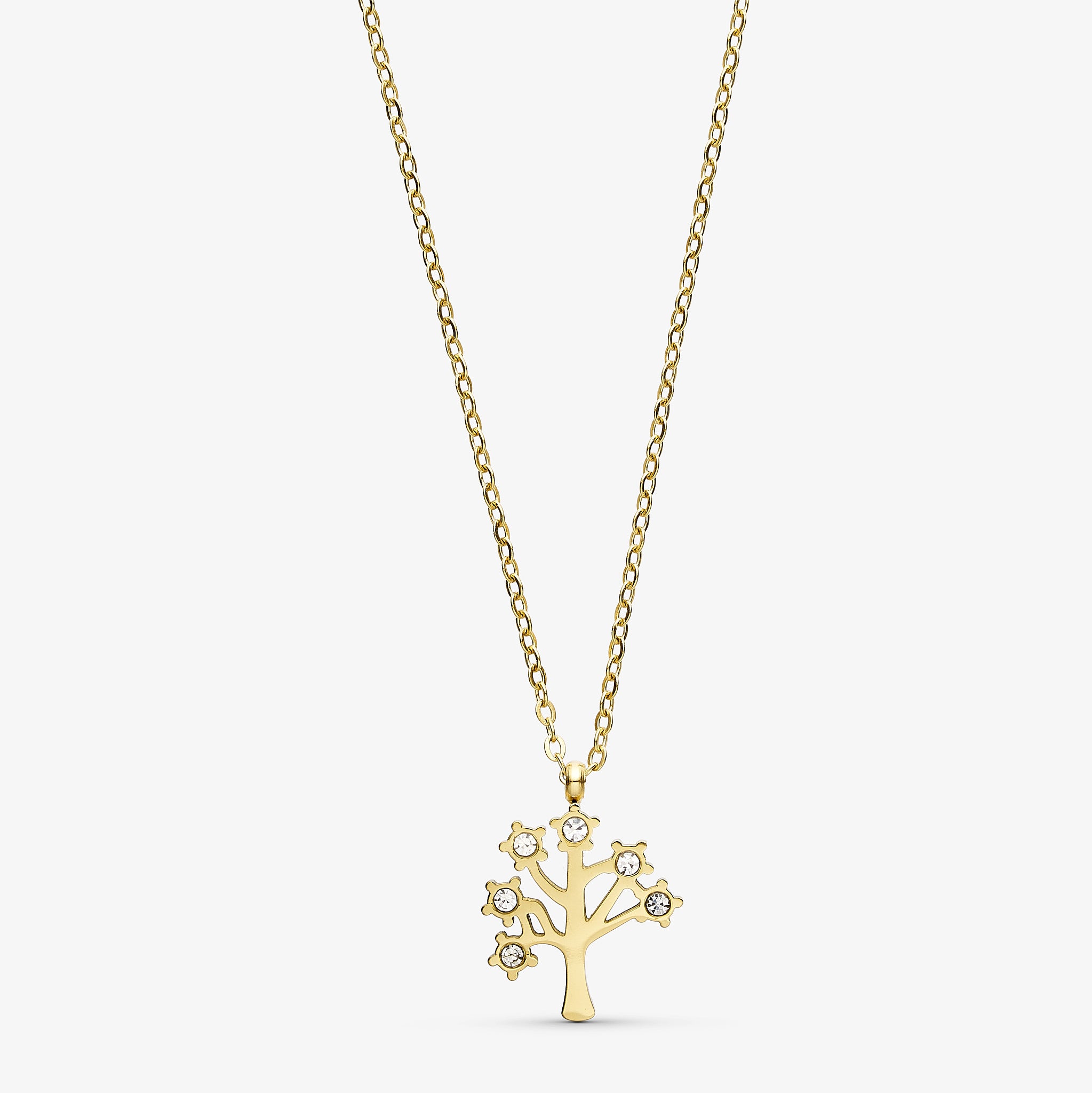 Wolff Jewelry Trilla Necklace Halskæder 18 karat guldbelagt