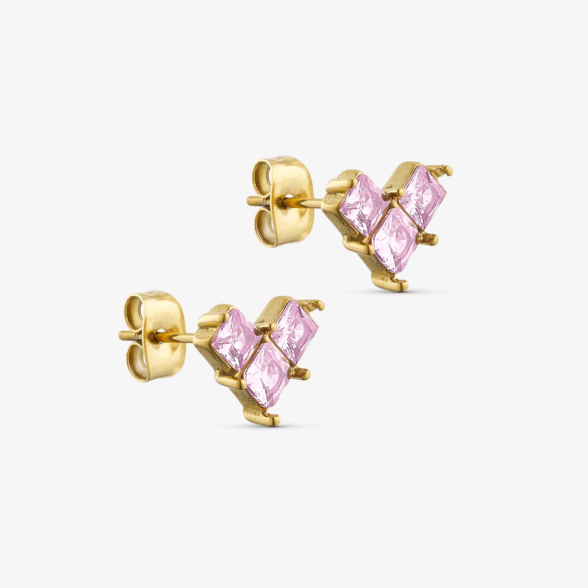 Wolff Jewelry True Love Earring Øreringe 18 karat guldbelagt