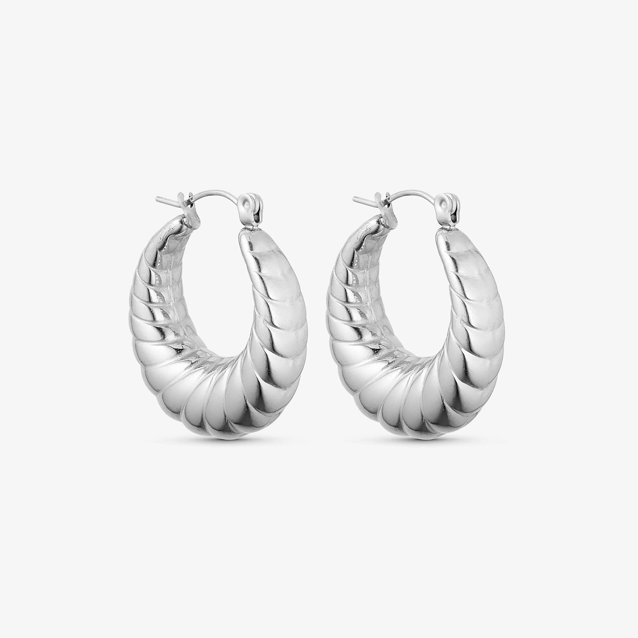 Wolff Jewelry Valley Earring Øreringe Sølvfarvet