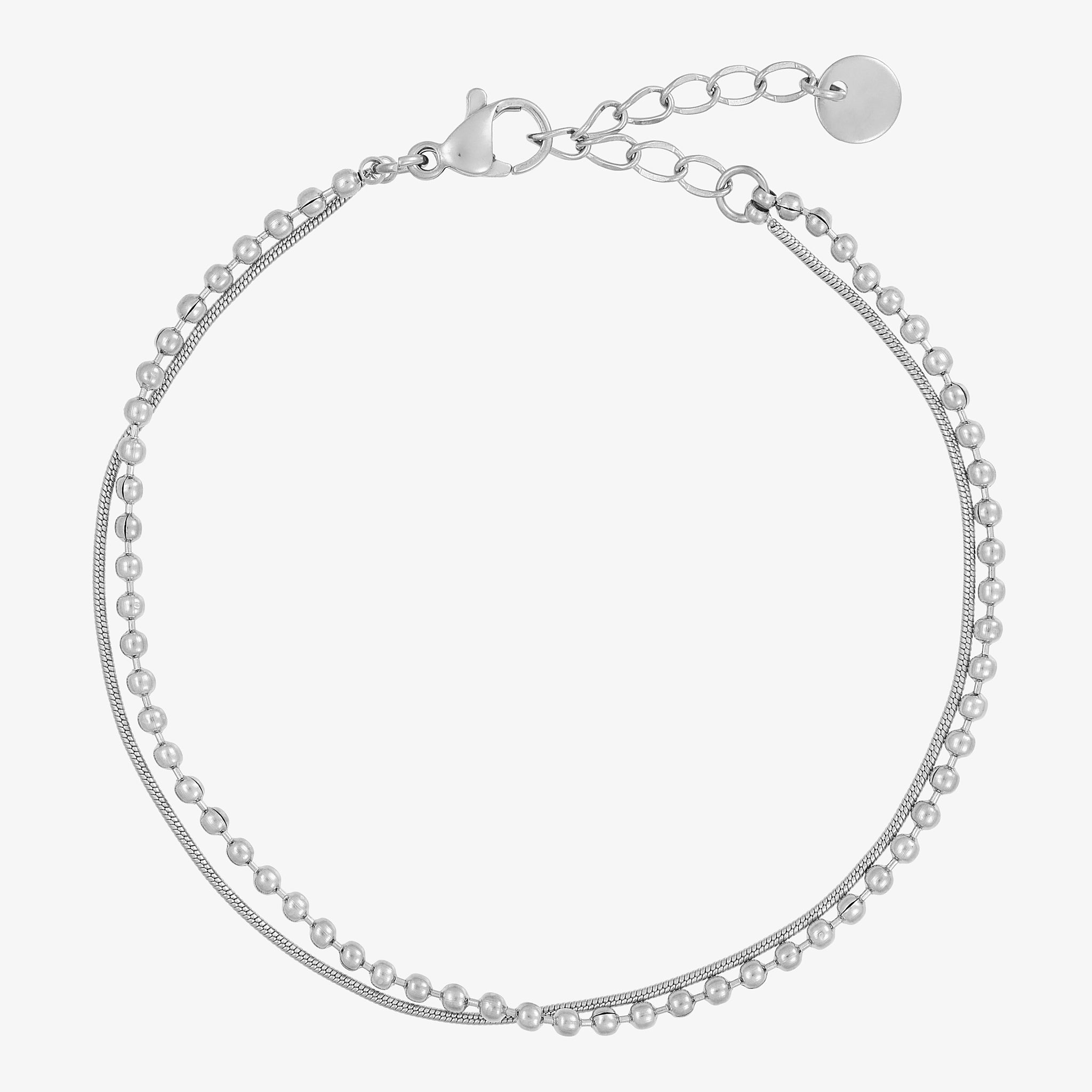 Wolff Jewelry Waga Bracelet Armbånd Sølvfarvet