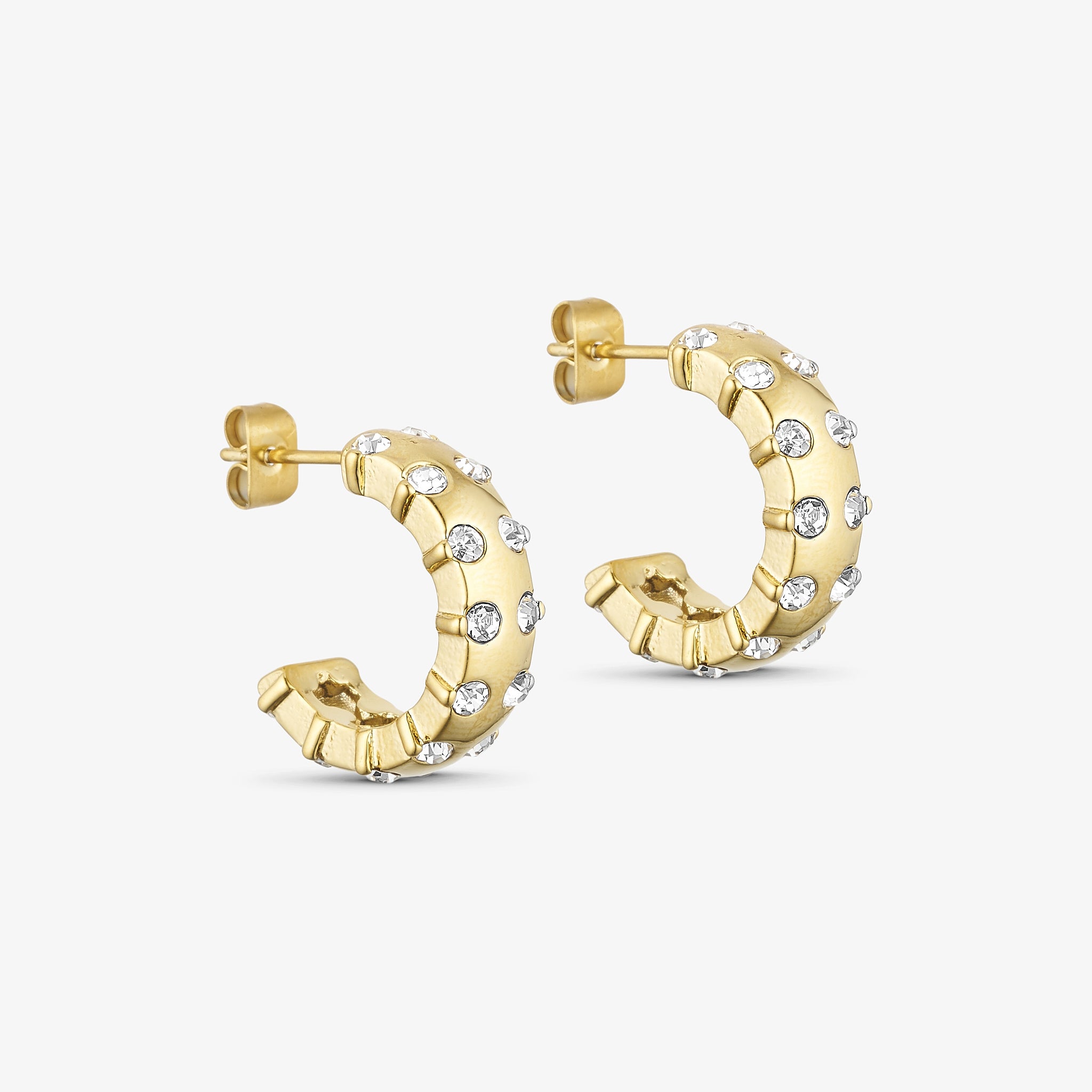 Wolff Jewelry Ziko Earring Øreringe 18 karat guldbelagt